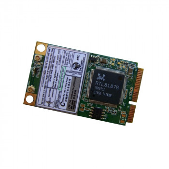 контроллер  WLAN Wi-Fi miniPCI-Express Realtek RTL8187B  , 802.11 b/g