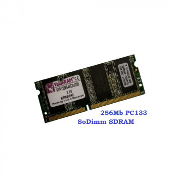 ОЗУ So-Dimm 256Mb PC133, 144-pin, SDRAM KingSton KVR133X64SC3L/256 99O5217-OO4.A00