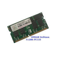 ОЗУ So-Dimm 512Mb PC133, 144-pin, SDRAM Transcend 172866-0713