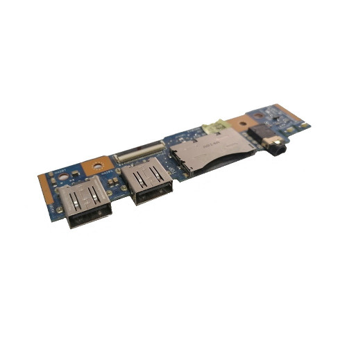 переходник 2xUSB+ Card+ Jack, X705MA IO BOARD 69N4-UD10C00-01 для Asus x705ma
