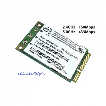 контроллер  WLAN Wi-Fi miniPCI-Express Intel 4965AGN MM2, PA3538U-1MPC, 802.11 a/b/g/n 2,4Ghz-5GHz 