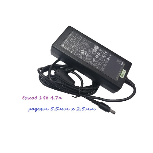 блок питания Asus/ LiShin LSE0202C1990, 19V 4,74A, размер штекера 5,5mm x 2,5mm