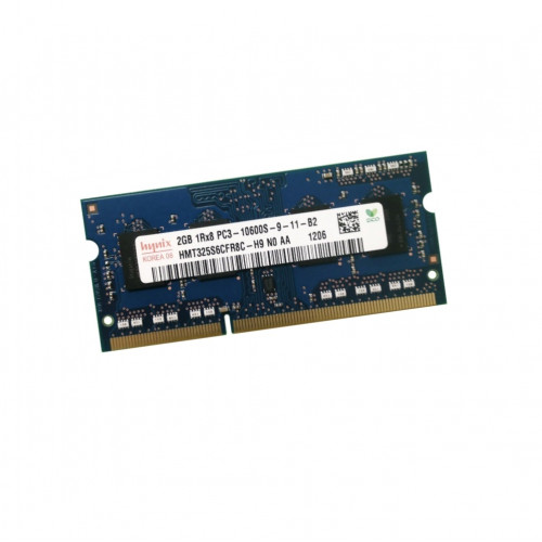 ОЗУ So-Dimm 2Gb PC3-10600, DDR3-1333, Hynix HMT325S6СFR8C-H9