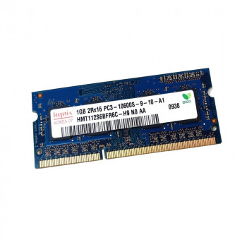 ОЗУ So-Dimm 1Gb PC3-10600, DDR3-1333, Hynix HMT112S6BFR6C-H9
