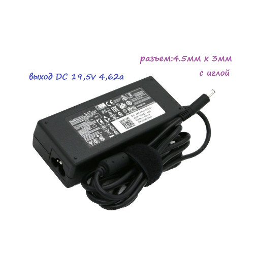 блок питания Dell LA90PM111, 19,5V 4,62A, размер штекера 4,5mm x 3,0mm 