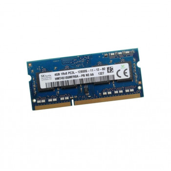 ОЗУ So-Dimm 4Gb PC3L-12800s, DDR3L-1600, SK Hynix HMT351S6MFR8A-PB