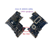 Материнская плата BDL50 LA-D703P rev1.0 для ноутбука HP 15-ay