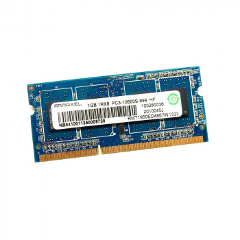 ОЗУ So-Dimm 1Gb PC3-10600, DDR3-1333, Ramaxel RMT1950ED48E7W-1333 