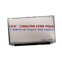 Матрица 15,6'' ChiMei N156BGE-LB1 RevC1, Slim 1366x768, LED, 40pin, глянцевая уценка