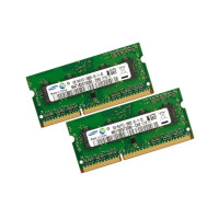 ОЗУ So-Dimm 2Gb PC3-10600, DDR3-1333, Samsung M471B2873GBO-CH9  (Kit 2x1Gb) 