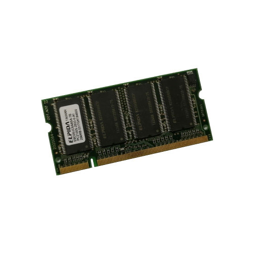 ОЗУ So-Dimm 256Mb DDR266, PC2100, Elpida EBD26UC6AASA-7B