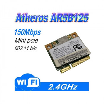 контроллер  WLAN Wi-Fi microPCI-Express Atheros AR5B125, 0C05-00FD0PB122001688 802.11 b/g/n 