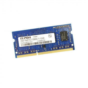 ОЗУ So-Dimm 2Gb PC3-12800, DDR3-1600, Elpida EBJ20UF8BDU0-GN-F