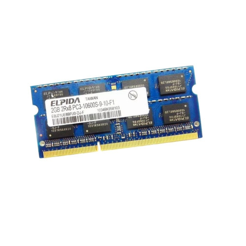 ОЗУ So-Dimm 2Gb PC3-10600, DDR3-1333, Elpida EBJ21UE8BFU0-DJ-F 