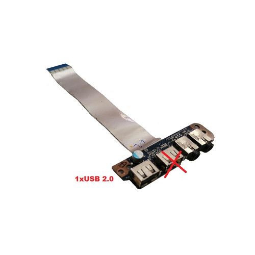 переходник USB+ 2xJack, IO Board, NWQAA LS-6064P для Toshiba Satellite A660-181