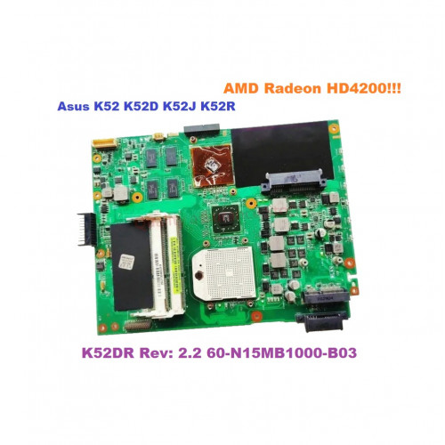 Материнская плата K52DR Rev: 2.2 60-N15MB1000-B03 для Asus K52DR