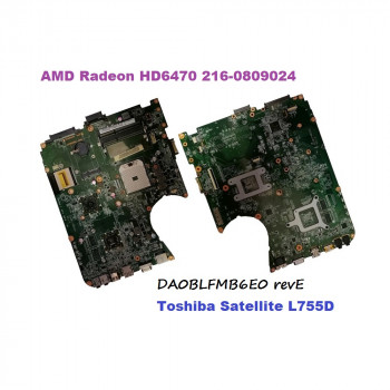 Материнская плата DA0BLFMB6E0 revE для Toshiba Satellite L755D, рабочая