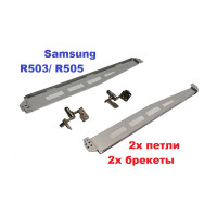 Петли, шарниры (hinges) +bracket, BA81-04569, BA81-04570 ноутбука Samsung R503
