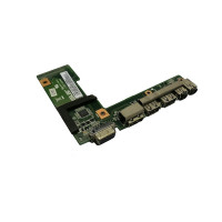 переходник USB+Jack+HDMI+VGA Asus K52JR_IO_Board Rev:2.2, 60-NXLD1000-D02 для Asus K52J