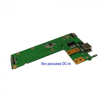 переходник PSW+USB+CR+LAN K52JR_DC_Board Rev:2.2, 60-NXLDC1000-E01 для Asus K52J без DC-in