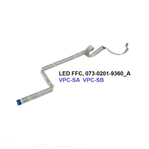 Шлейф подключения LED FFC, 073-0201-9360_A для ноутбука Sony VPC-SB