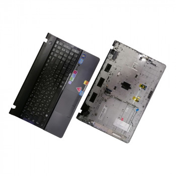 Топкейс, palmrest, BA75-03502N для Samsung NP300E5 в сборе с клавиатурой