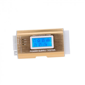 Тестер 20/24pin ATX-SATA-HD Power Supply Tester Bronze LCD, BXBC-VX-BR