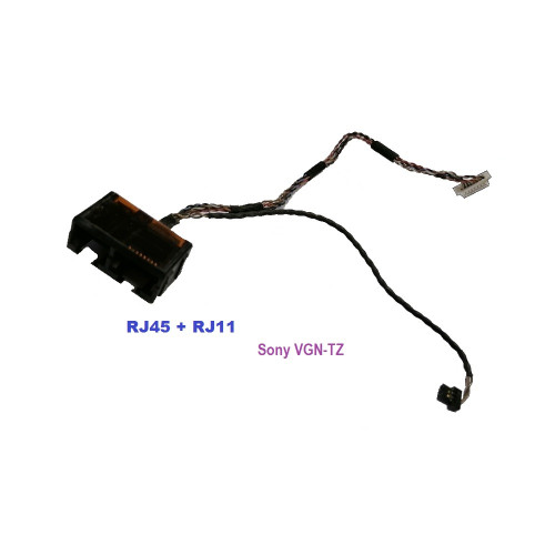переходник RJ45+RJ11, 01-117-181  для ноутбука Sony VGN-TZ