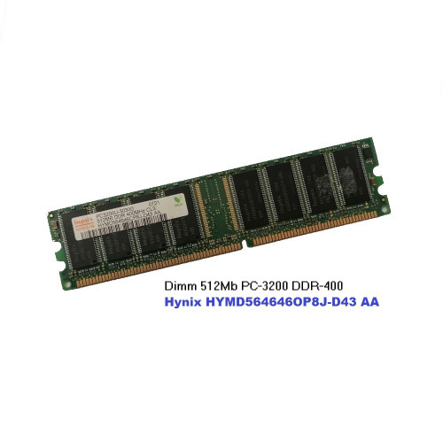 ОЗУ Dimm 512Mb PC-3200(400)DDR Hynix HYMD564646ОP8J-D43 AA