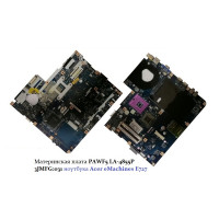 Материнская плата PAWF5 LA-4855P 3JMFG:031 для ноутбука Acer eMachines E727