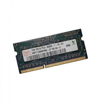ОЗУ So-Dimm 1Gb PC3-8500, DDR3-1066, Hynix HMT112S6BRF6C-G7
