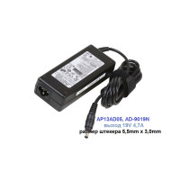 блок питания Samsung AP13AD05, AD-9019N, 19V 4,7A, размер штекера 5,5mm x 3,0mm