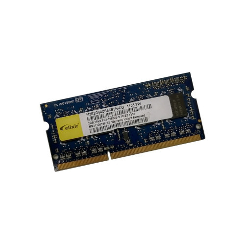 ОЗУ So-Dimm 2Gb PC3-10600, DDR3-1333, Elixir M2S2G64CB88B5N-CG