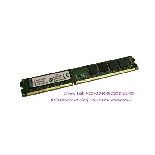 ОЗУ Dimm 8Gb PC3-10600(1333)DDR3 Kingston KVR1333D3N9/8G 99U5471-030.A01LF