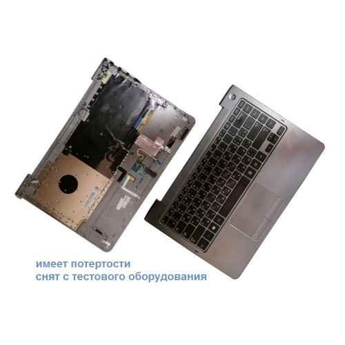 Топкейс, palmrest, BA81-17423A для Samsung NP535U4 в сборе с клавиатурой