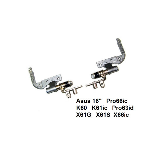 Петли, шарниры (hinges) 13GNWZ10M01E-1, 13GNWZ10M02W-1 для ноутбука Asus K61ic 