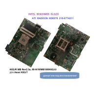 Материнская плата K52JR MB Rev2.3a, 60-N1WMB1000K52JU для Asus K52JT, донор!!!