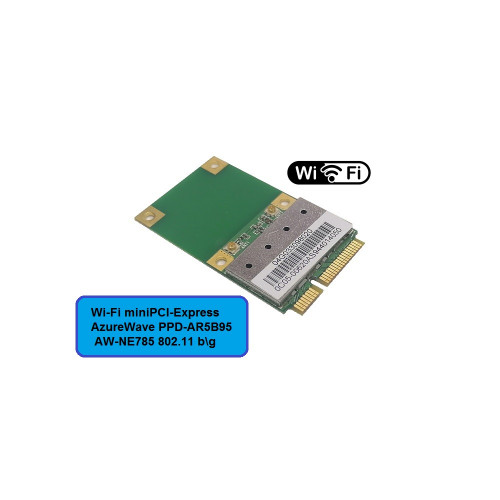 контроллер WLAN Wi-Fi miniPCI-Express  AzureWave PPD-AR5B95 , AW-NE785 802.11 b\g