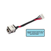 разъем питания CJA181 DC_IN CABLE , размер 5,5мм х2,5мм для Asus K50ab