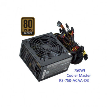 блок питания 750Wt Cooler Master Bronze GX750W, RS-750-ACAA-D3