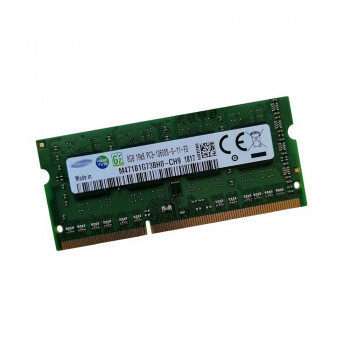 ОЗУ So-Dimm 8Gb PC3-10600, DDR3-1333, Samsung M471B1G73BH0-CH9 