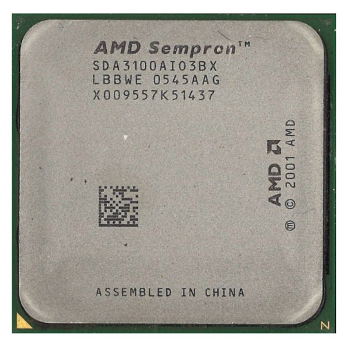 процессор сокет 754 AMD Sempron 64 3100+ - SDA3100AIO3BX