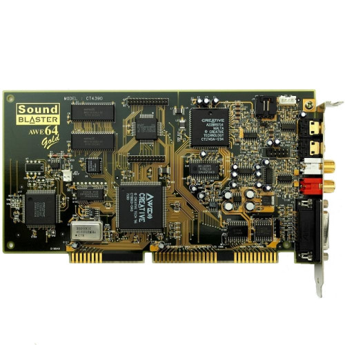 звуковая карта ISA Creative Sound Blaster AWE64 Gold ct4390