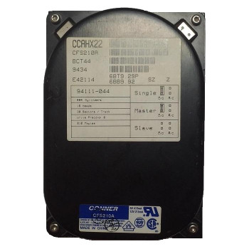 б/у Винчестер IDE 210Mb Conner Peripherals CFS210A