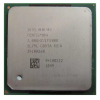 б/у процессор сокет 478 Intel Pentium-4 3,0/1/800 SL79L