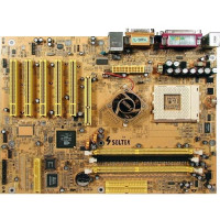 б/у системная плата сокет 462 Soltek SL-75MRN-L  