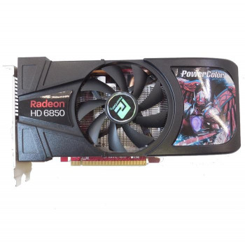 б/у Видеокарта PCI-E 1Gb ATI Radeon Power HD6850 Power Color AX6850-1GBD5-DH