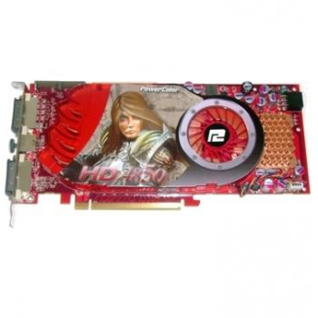 б/у Видеокарта PCI-E 1Gb ATI Radeon HD4850 PowerColor AX4850-1GBD3
