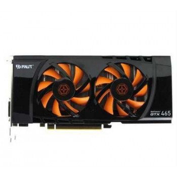б/у Видеокарта PCI-E 1Gb GeForce Gtx465 Palit NE5TX465F1002-N1001