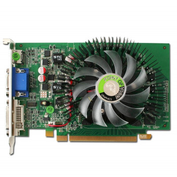 б/у Видеокарта PCI-E 1Gb GeForce Gt240 Point Of View